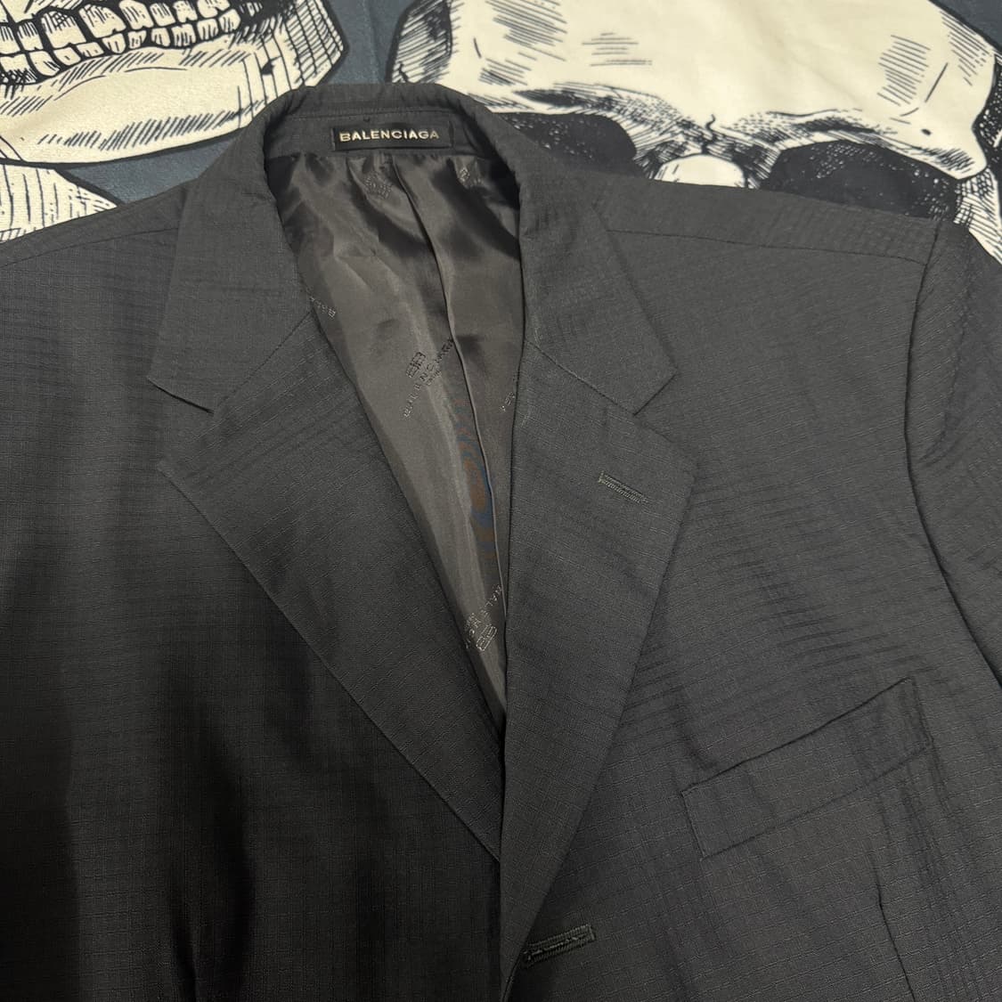 발렌시아가 쓰리버튼 울자켓 100사이즈  상품이미지2