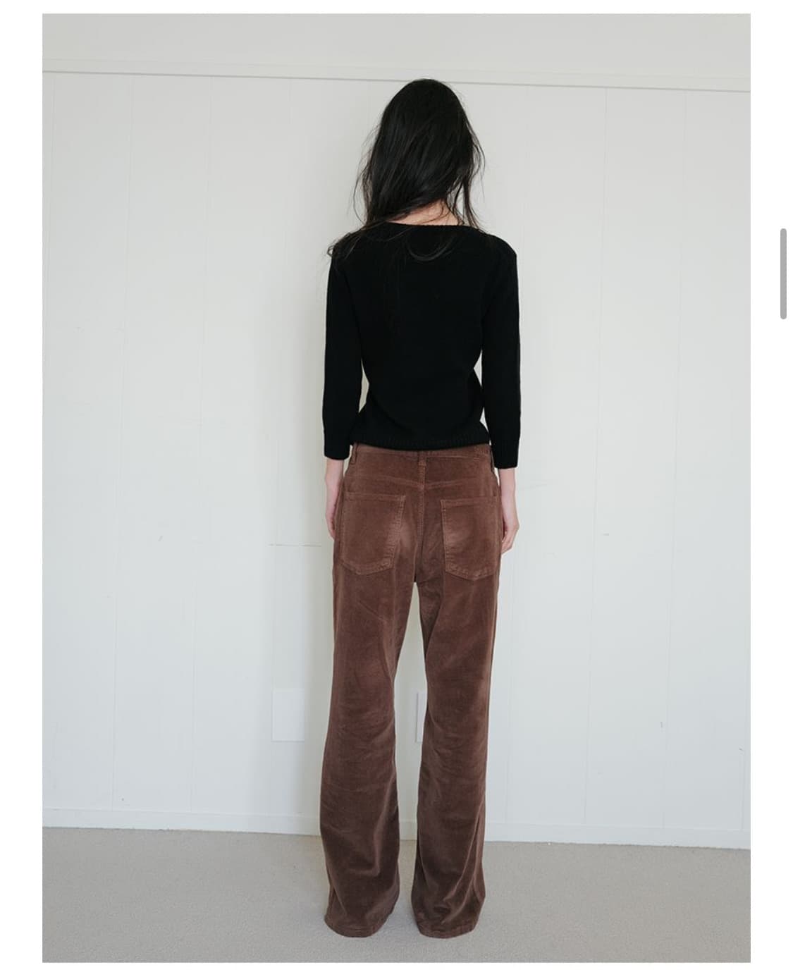 Repos 니트 블랙 상품이미지2