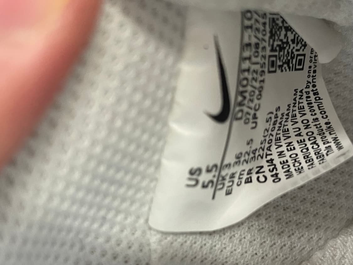 나이키 코트비전알타 흰색 225 상품이미지5