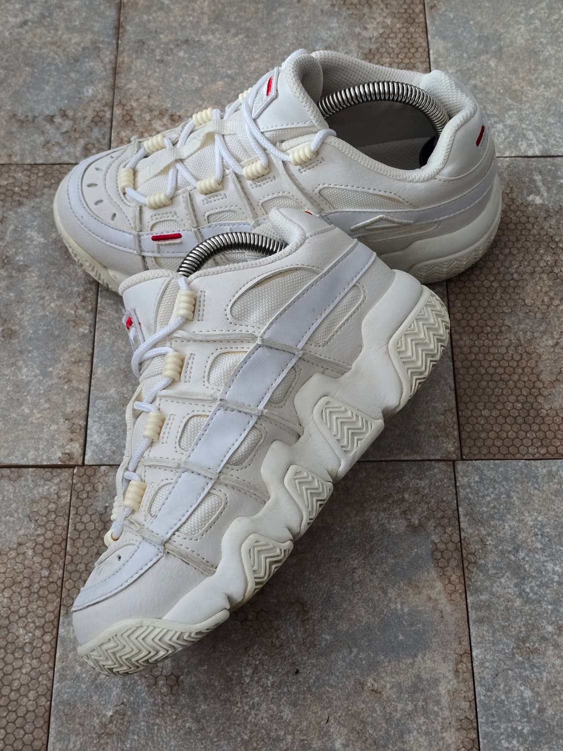 (230)휠라 바리케이드 xt 97 화이트 상품이미지6