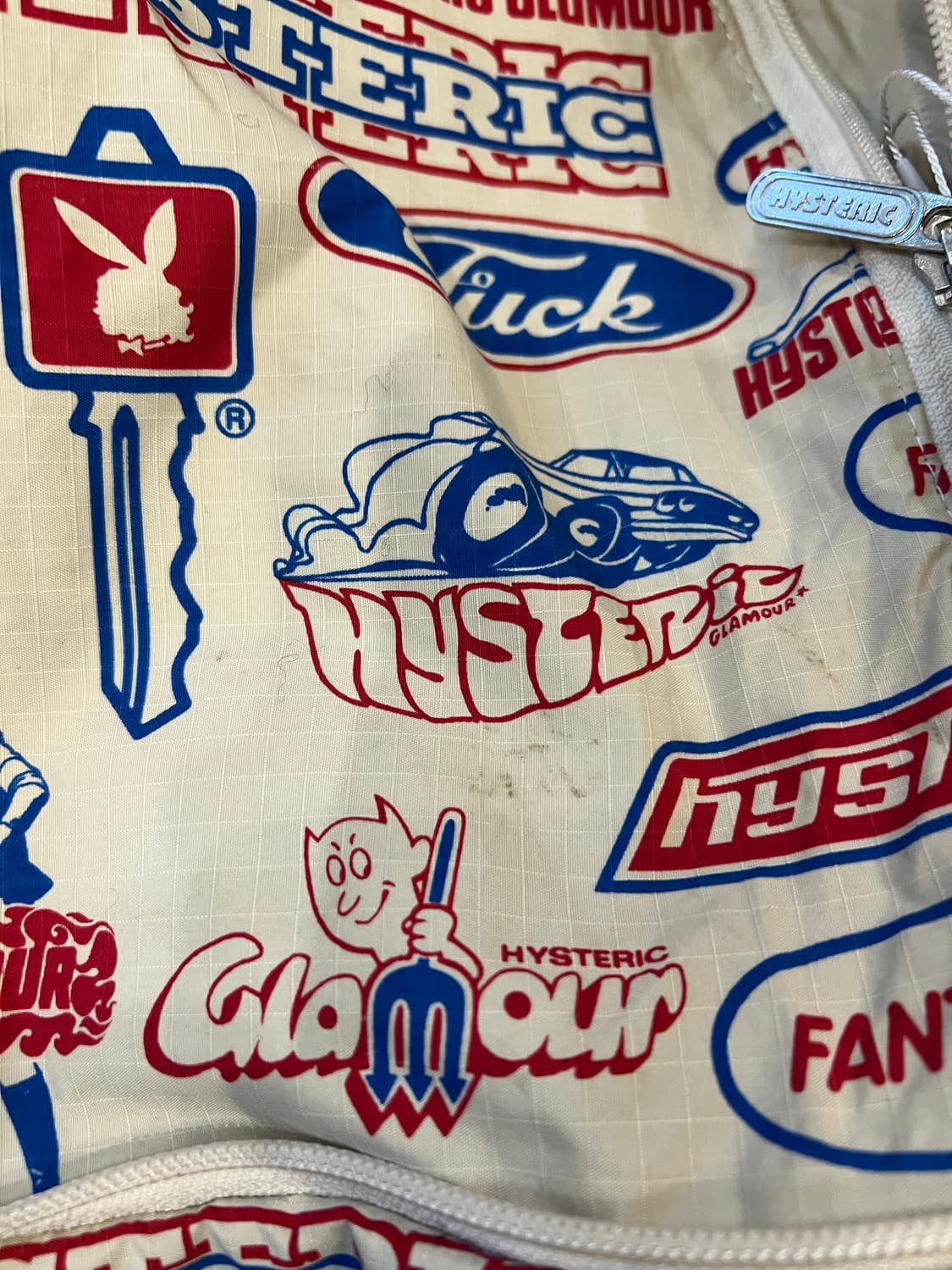 히스테릭글래머 패치 베이지 백팩 상품이미지5