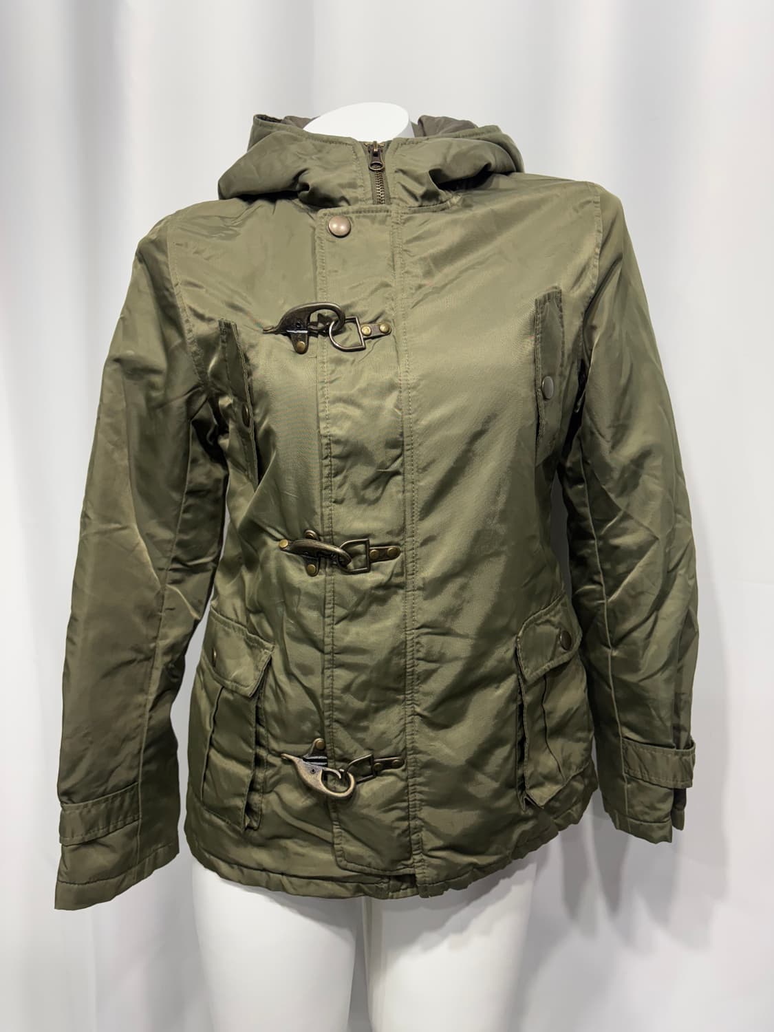 🎸그린 버튼 디테일 패딩 자켓🎸 상품이미지5