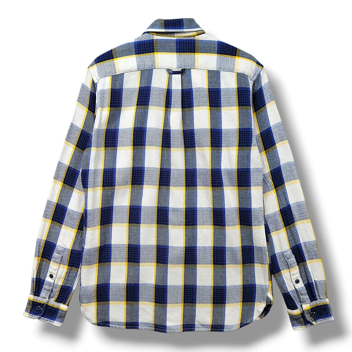 [M] 리바이스 블루&옐로우 체크 플란넬 긴팔셔츠 상품이미지2