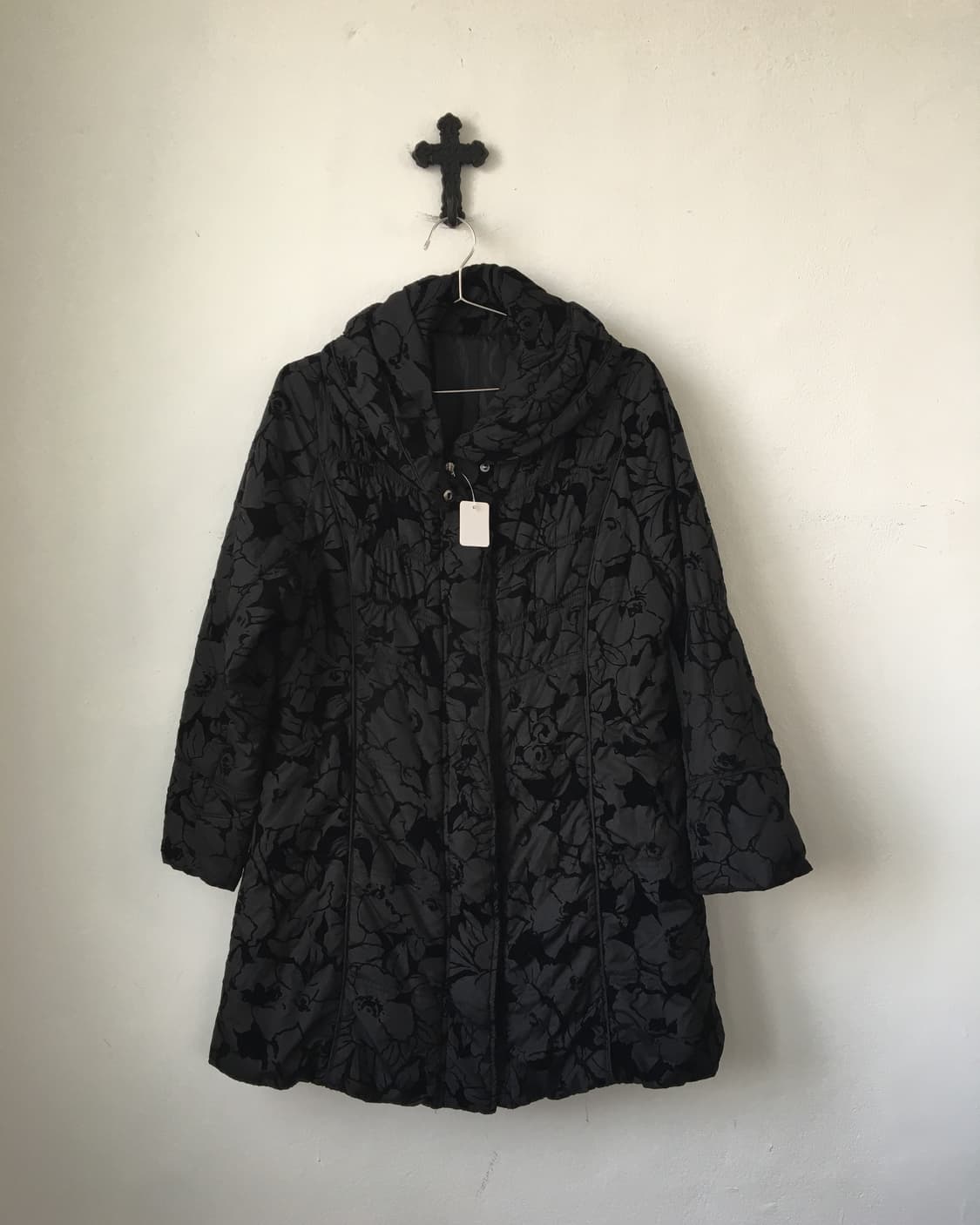 Pattern point high neck jacket 상품이미지2