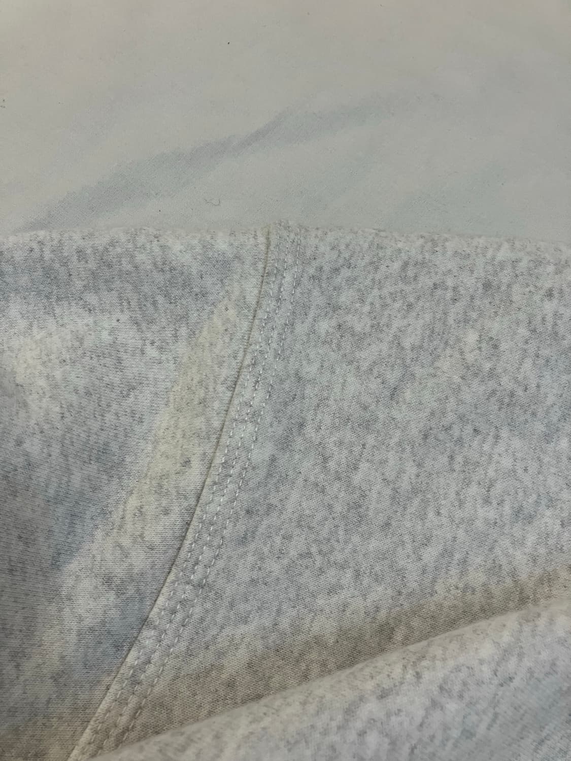 스투시 월드투어 후드집업 애쉬헤더 그레이 상품이미지5