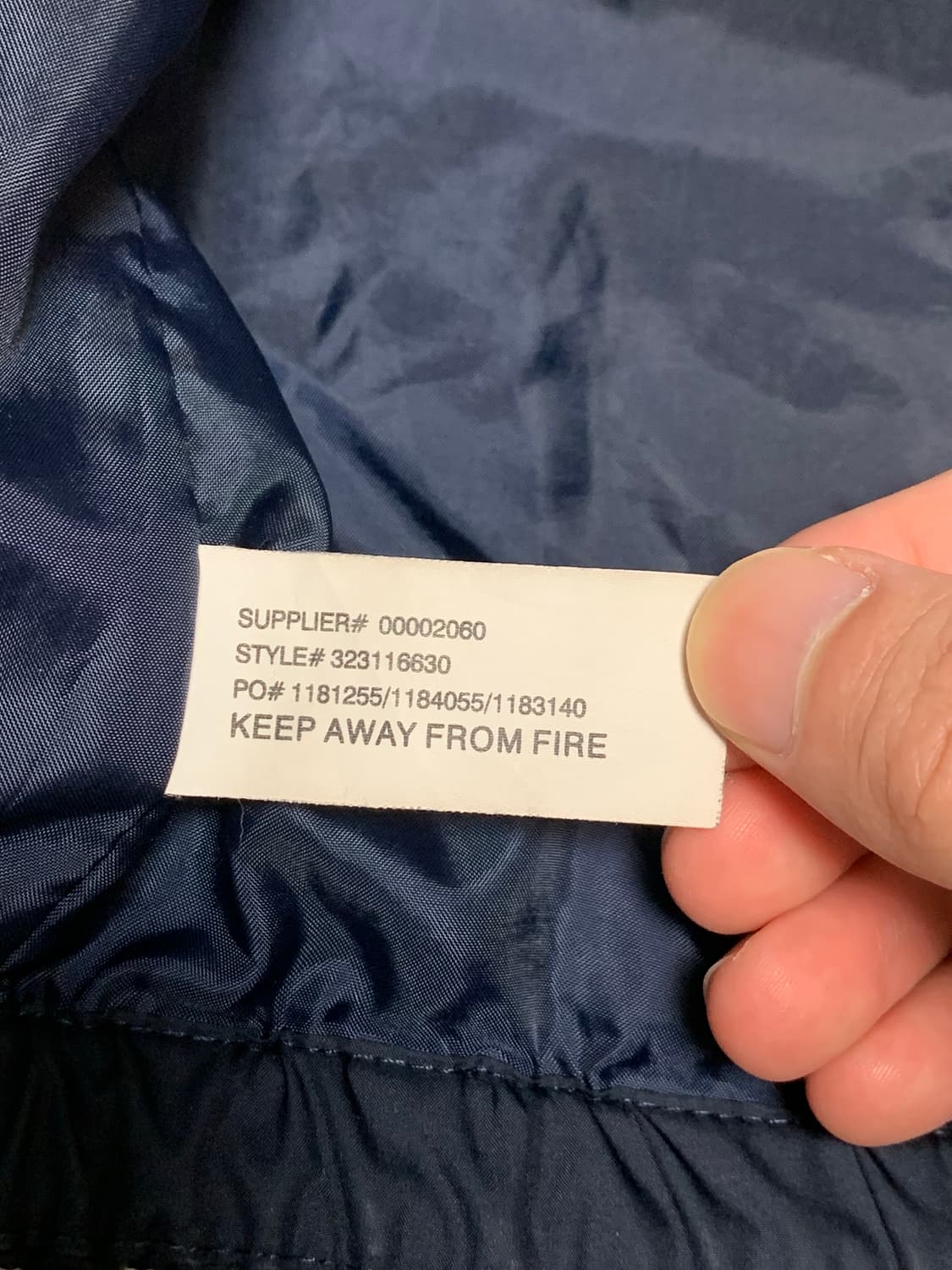 폴로 빅포니 패딩 네이비 상품이미지8