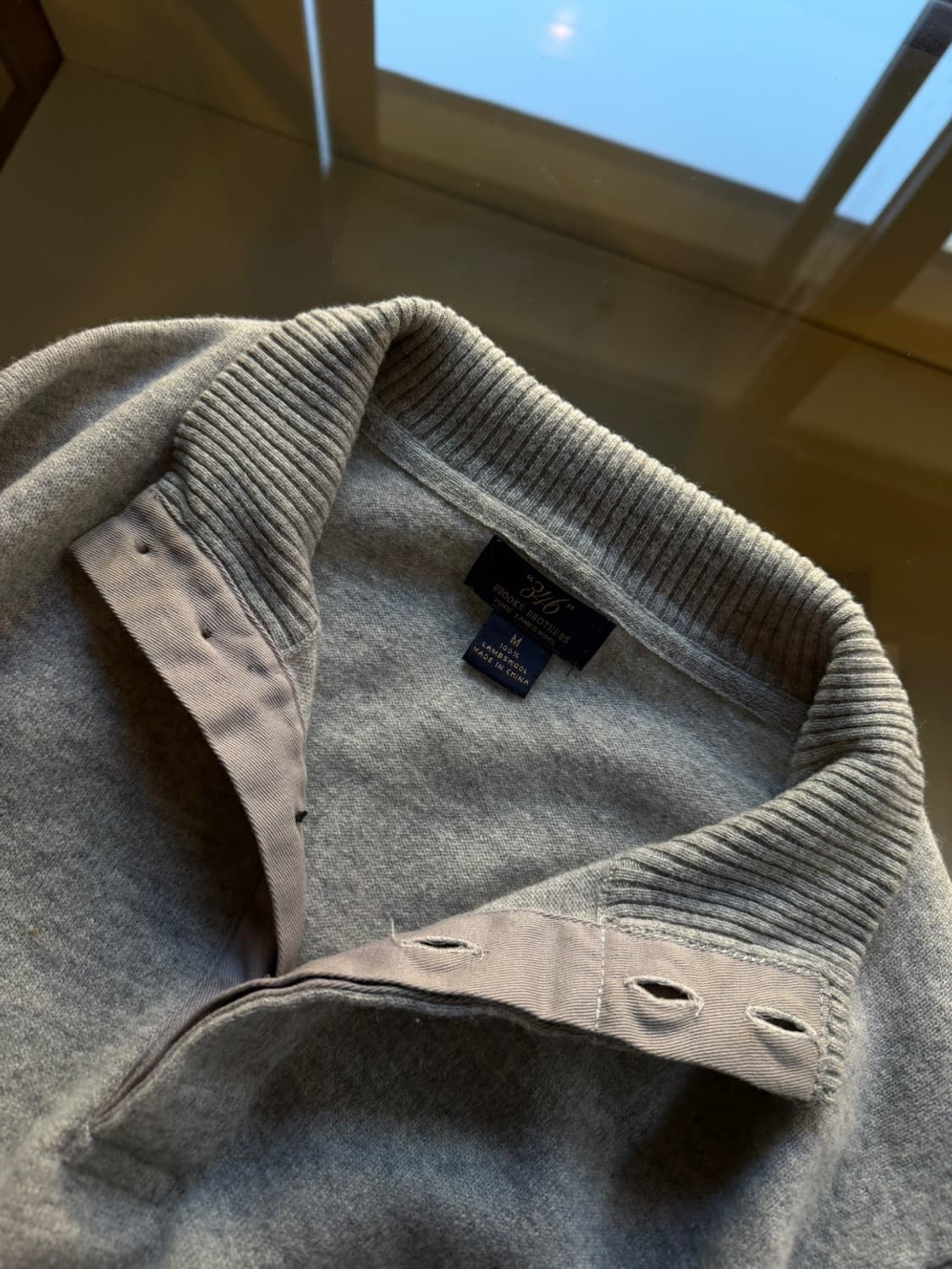 브룩스 브라더스 헨리넥 니트 100 상품이미지8