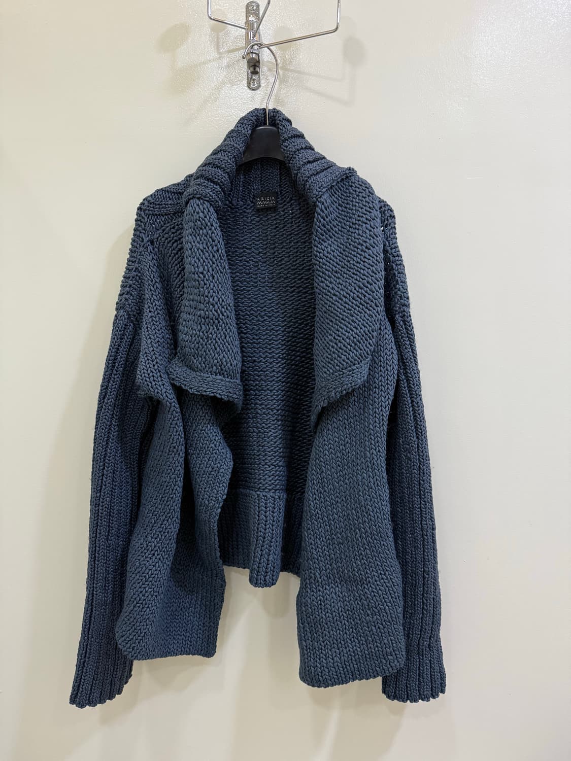 크리지아 다크블루 가디건 정품 상품이미지1
