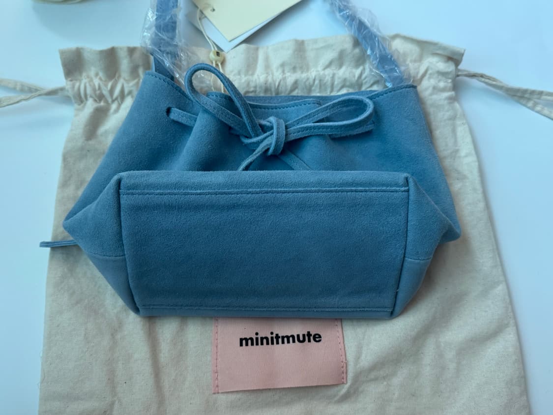새상품) 미닛뮤트 솔티백 가든블루 상품이미지3
