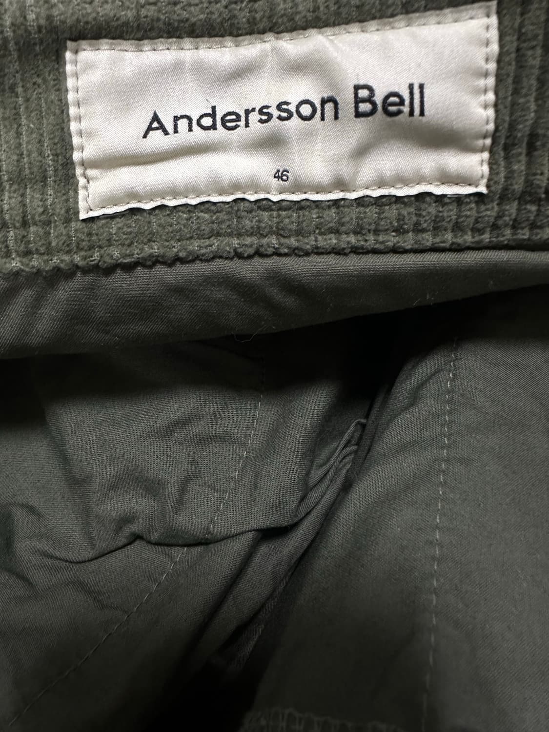 앤더슨벨 코듀로이 카고 플래쉬 팬츠 상품이미지6