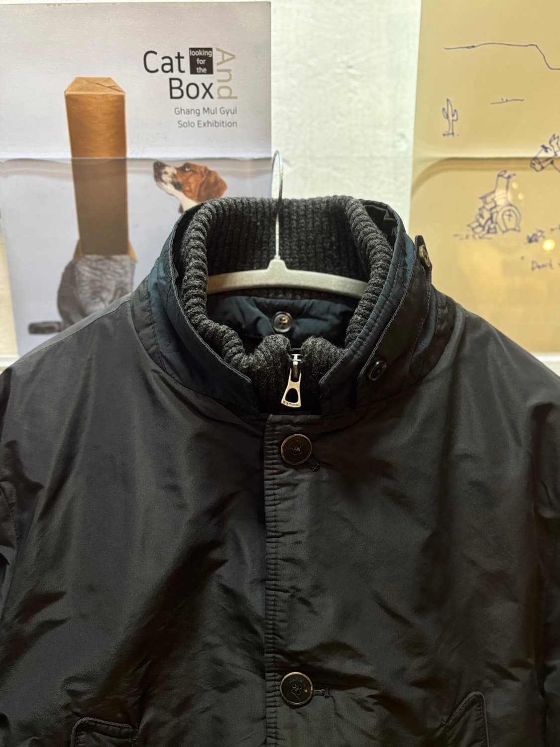 series 시리즈 덕다운 자켓 /블랙  상품이미지6