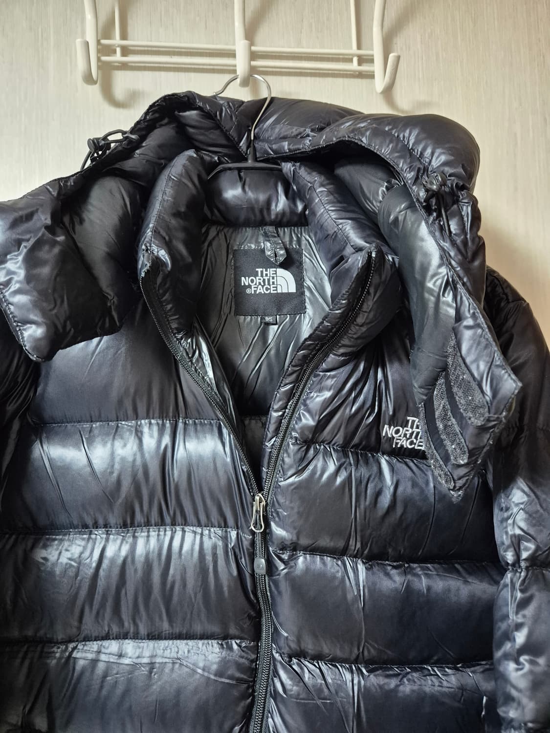 노스페이스 메트로 700 구스다운 95 남성 블랙 상품이미지4