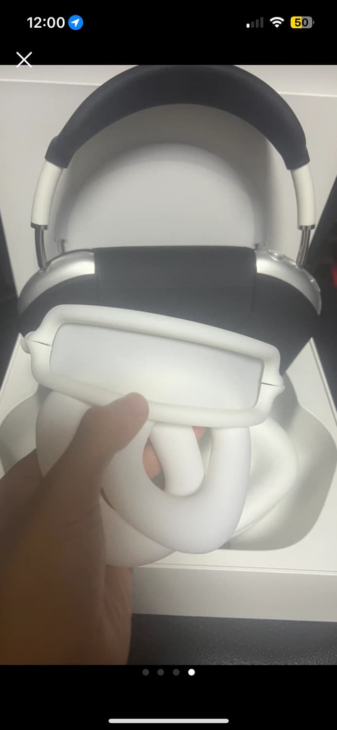 (풀박스) 애플 에어팟 맥스 실버 상품이미지4