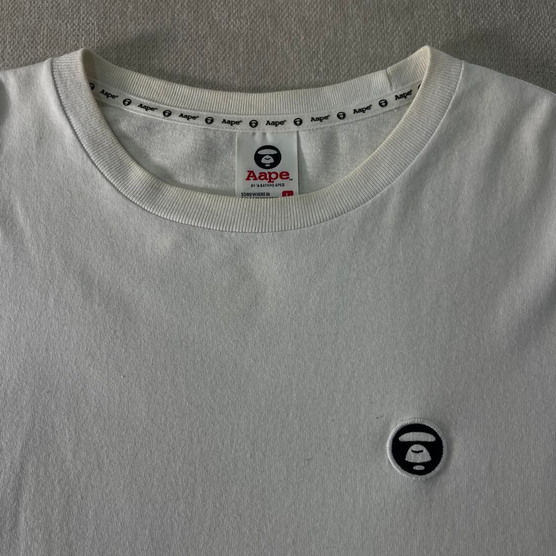 100 Aape 베이프 사이드라인 롱슬리브 티셔츠 상품이미지2