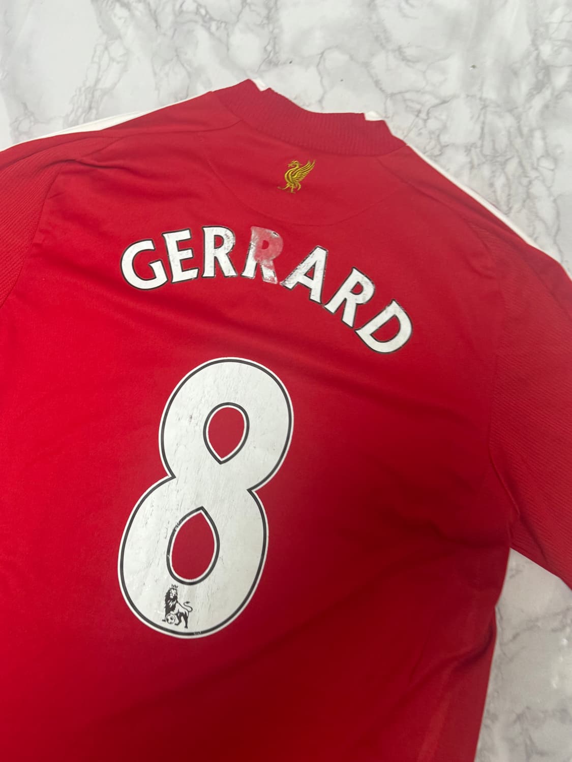 08-10 리버풀 홈 아디다스 유니폼 반팔 제라드 상품이미지4