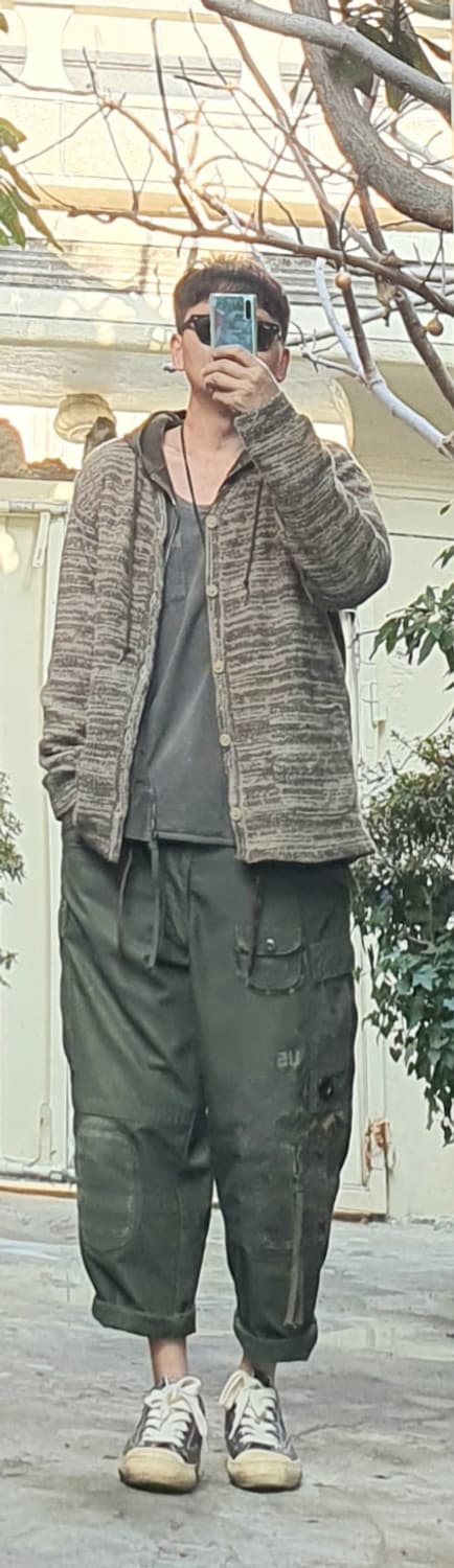 m65팬츠 빈티지 커스텀 [업그레이드버전/ 에시드 머드/썬페이딩 ] 상품이미지10