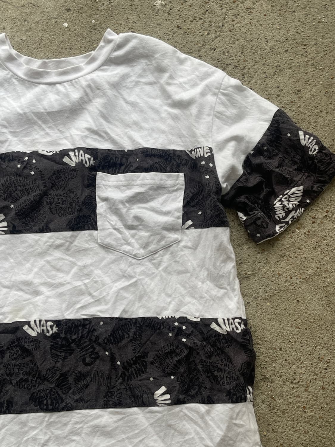 (Japanese vintage)lettering pocket t 상품이미지2