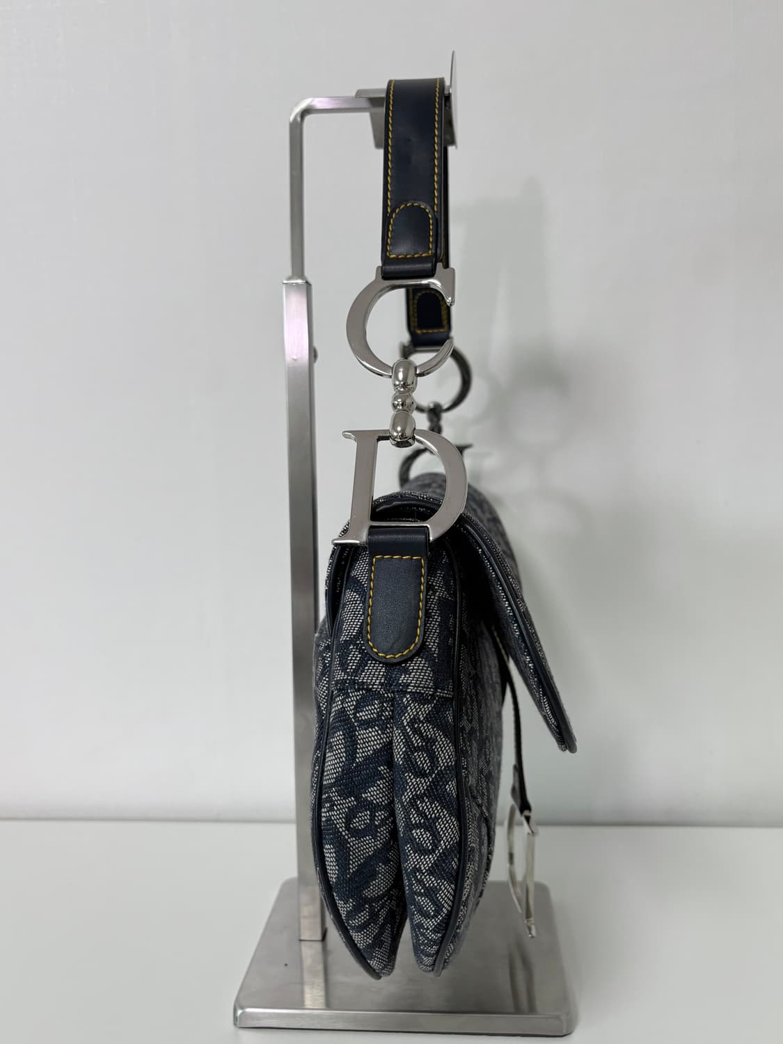 디올 오블리크 새들백 은장 빈티지 상품이미지2