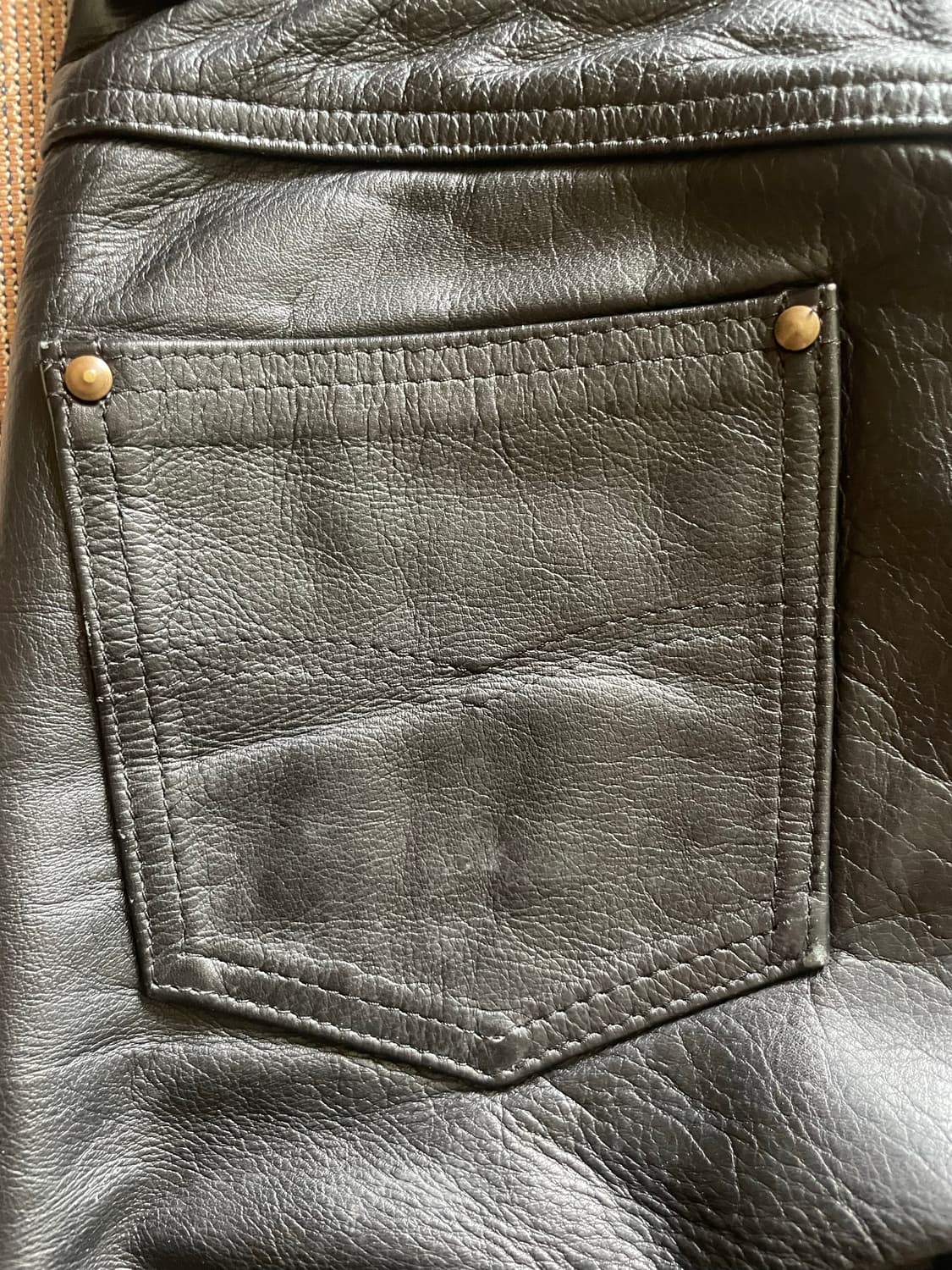Schott leather pants 상품이미지7