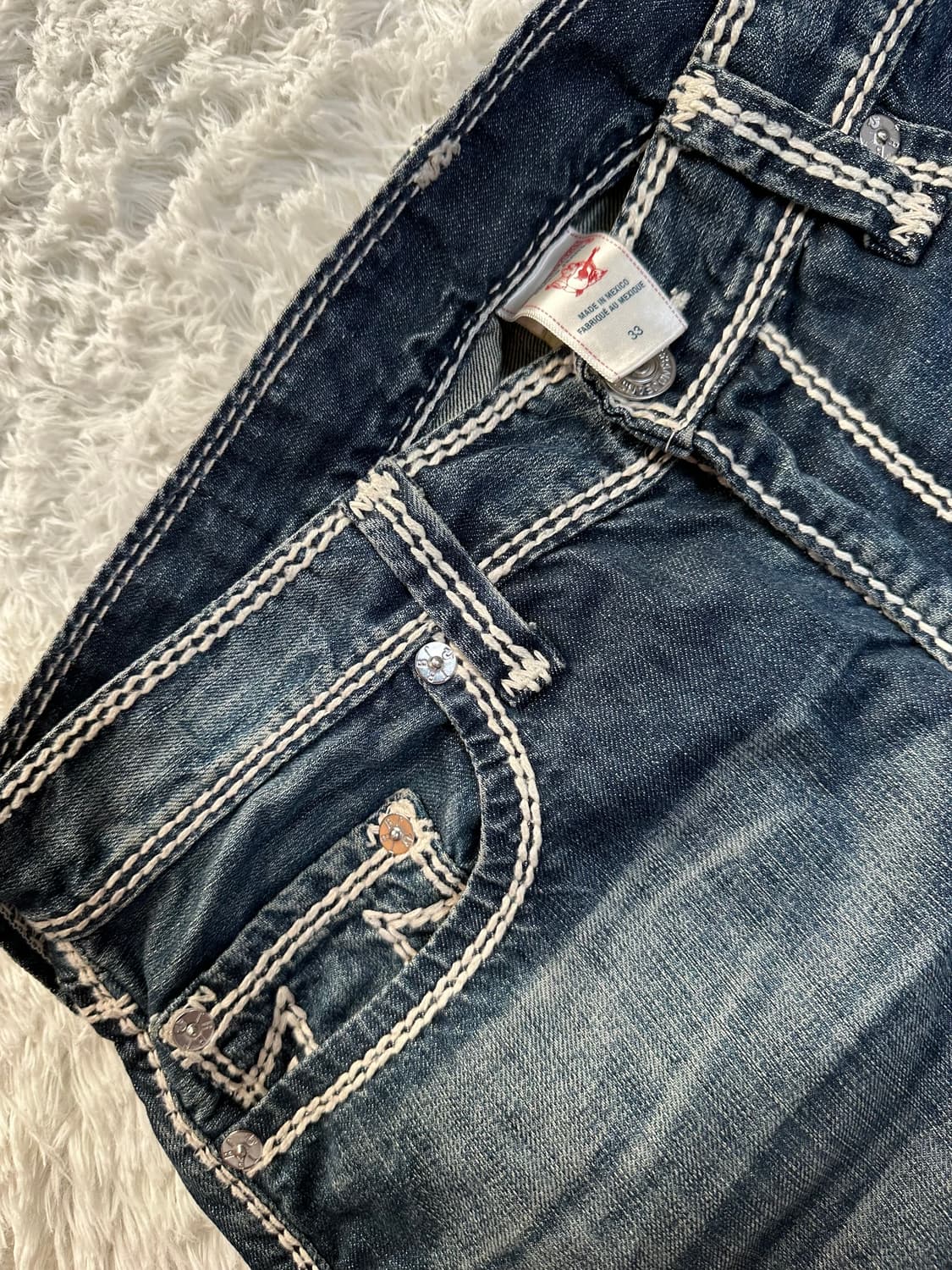 트루릴리전 스티치 데님 33 상품이미지5