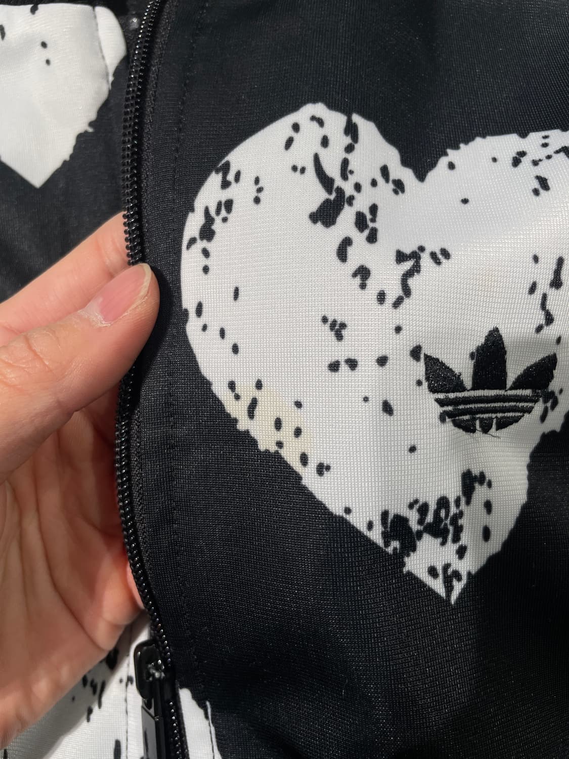 아디다스 블랙 벌키 하트 파이어버드 트랙 져지 상품이미지9