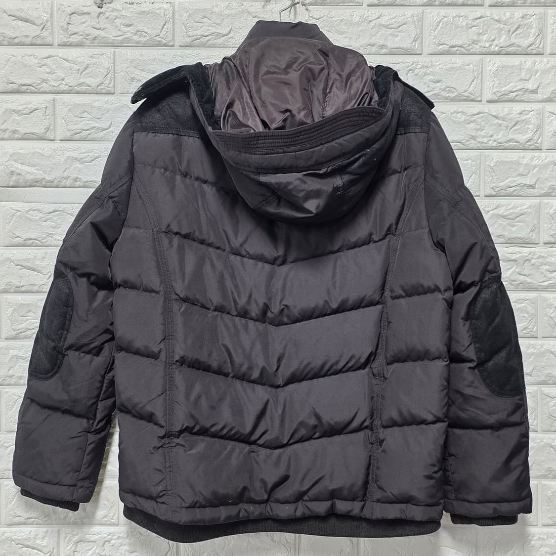 택포) 헤지스 남성 다운 패딩 105 상품이미지4