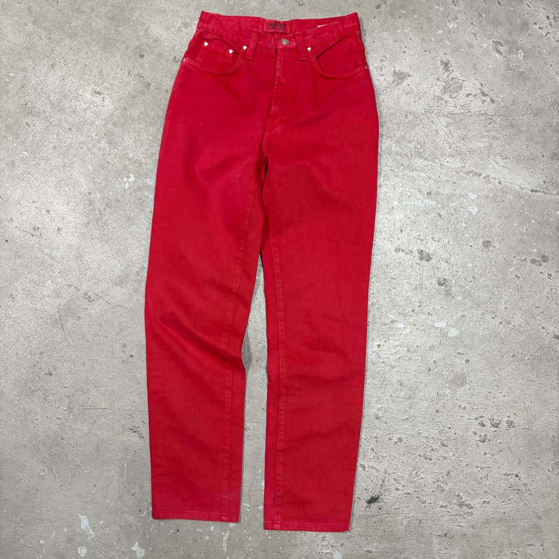 베르사체 레드 바지[2495] 상품이미지4