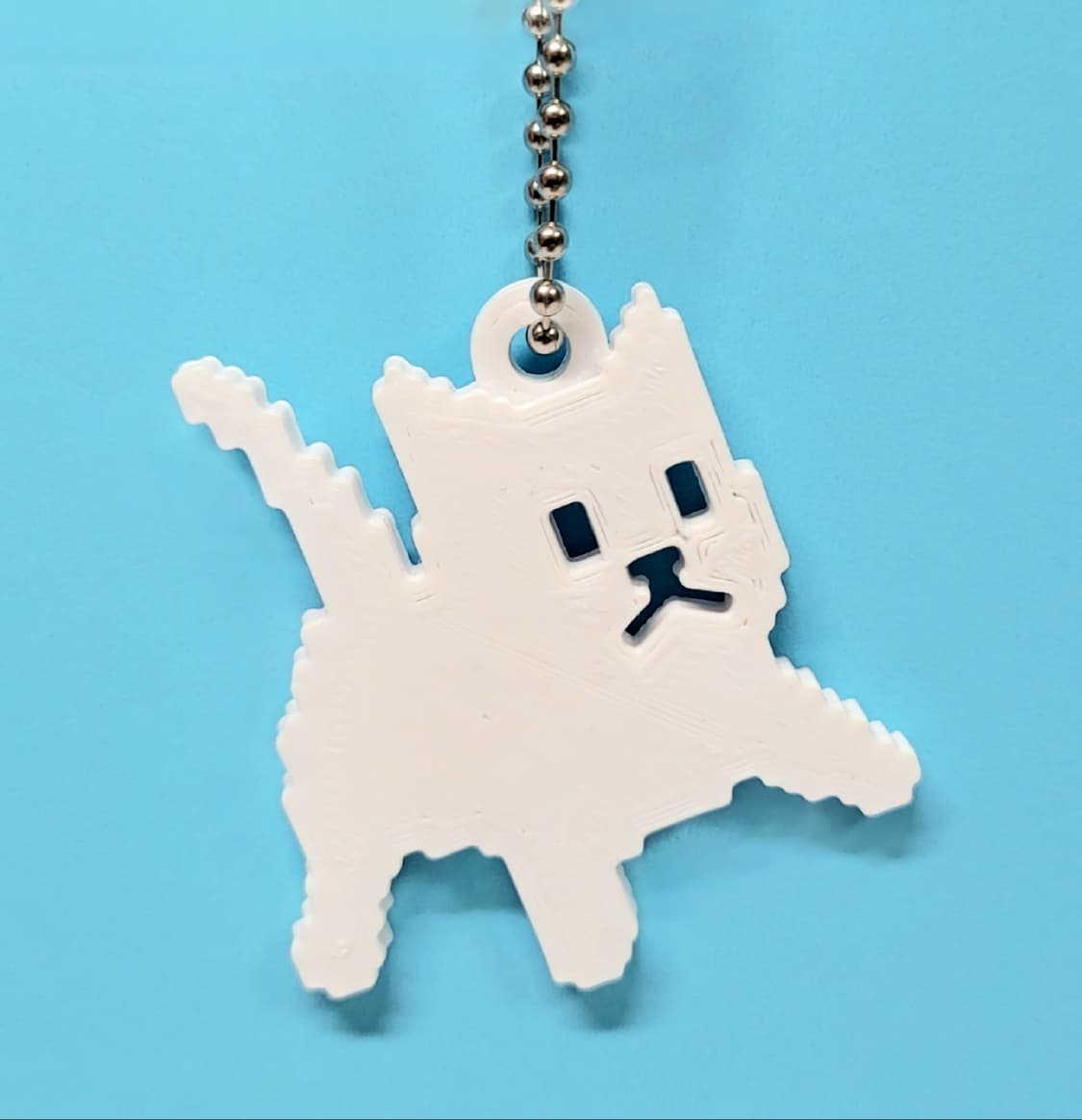 8비트 고양이 키링 키체인 상품이미지3