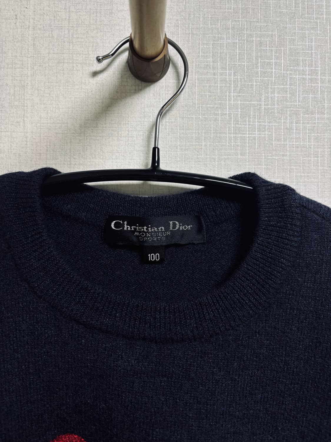 90s Christian Dior Monsieur Sports 울 니트 상품이미지3
