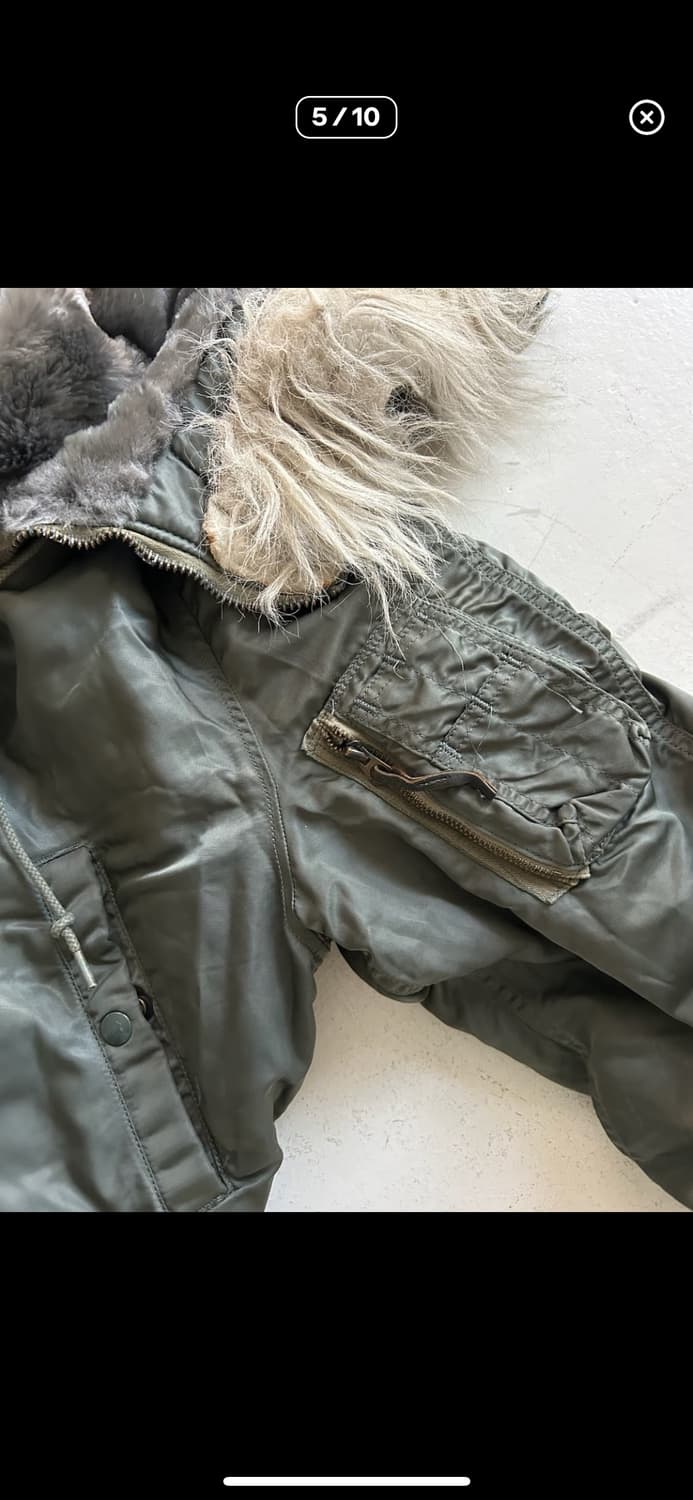 70‘s U.S Air force N-2B Flight Jacket 상품이미지5
