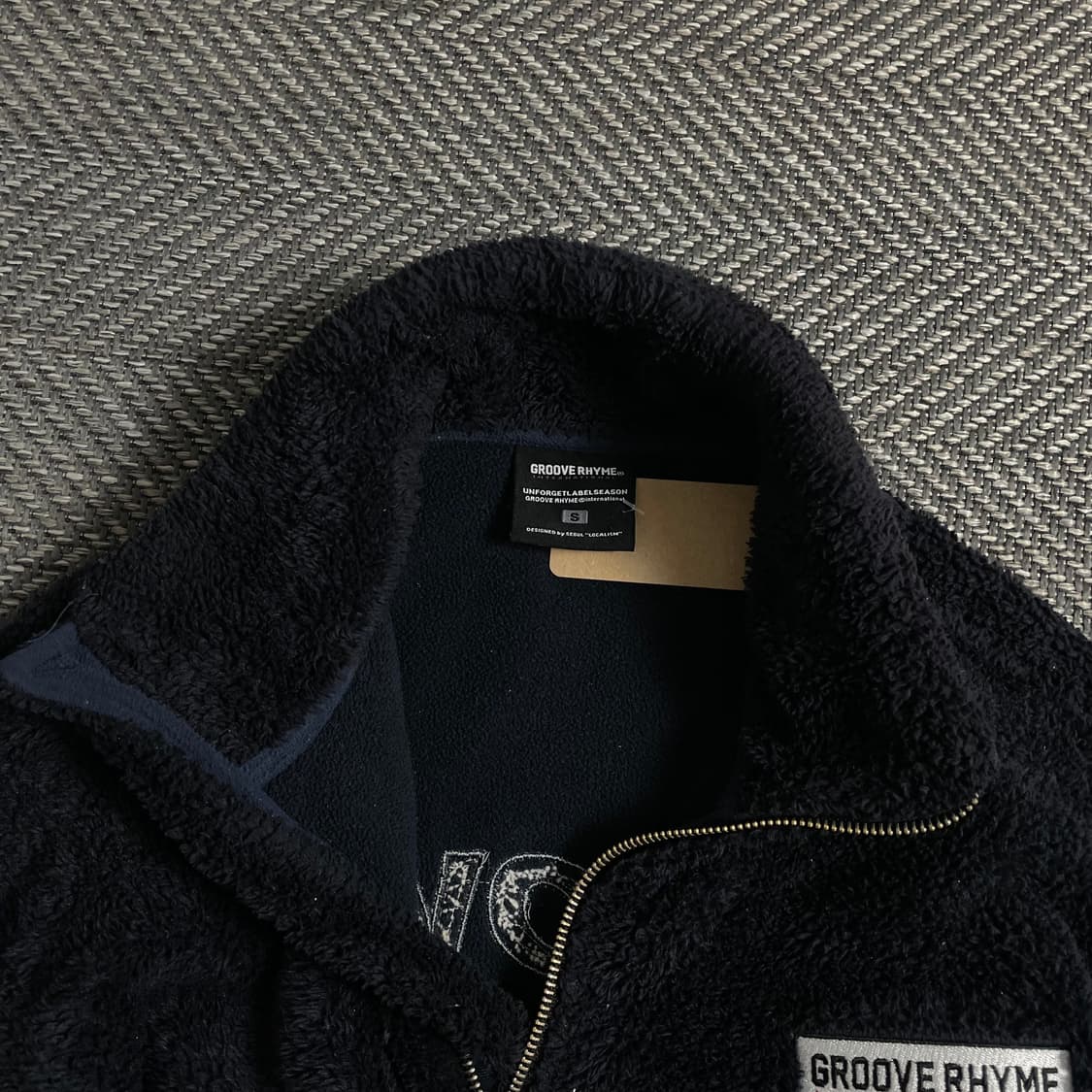 Groove Rhyme 하이넥 쉐르파 플리스 반집업y 4996 상품이미지5