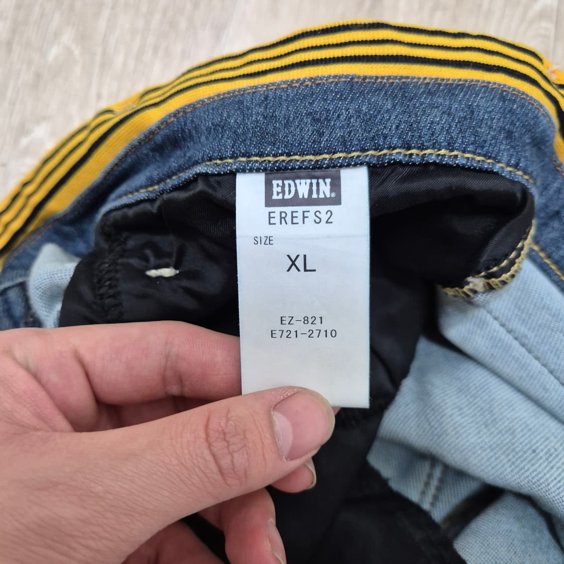 에드윈 재팬 일본판 레귤러 데님팬츠 청바지 상품이미지7