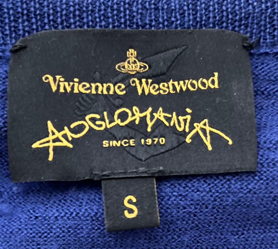 비비안웨스트우드 가디건 S 블루 상품이미지3