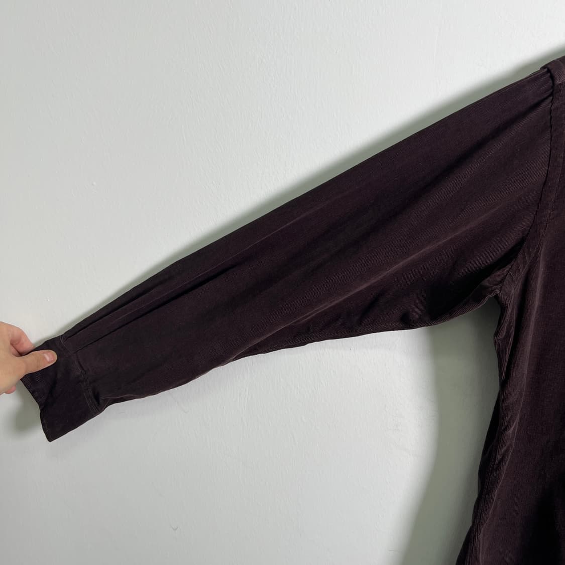 폴로 랄프로렌 브라운 코듀로이 셔츠 S 상품이미지7