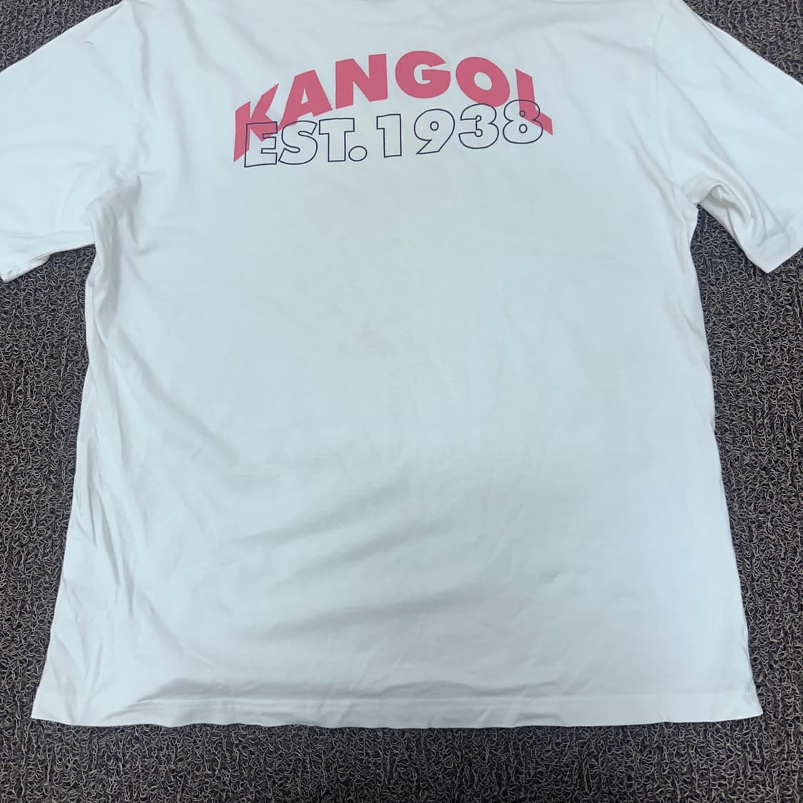 캉골 반팔티셔츠 화이트 105(XL) 상품이미지7