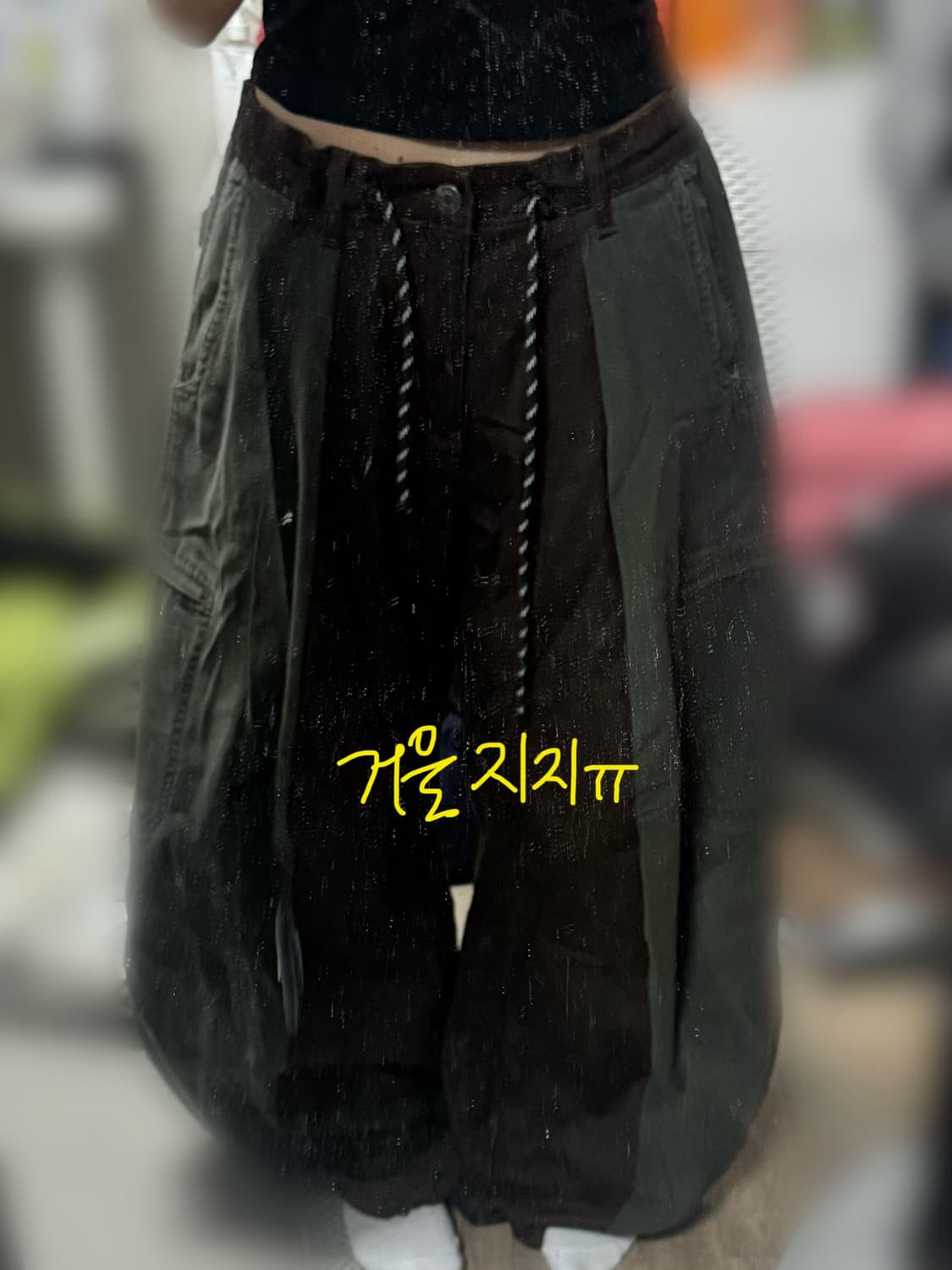 빈티지 와이즈걸 커스텀 팬츠 / 와걸 커팬 상품이미지4