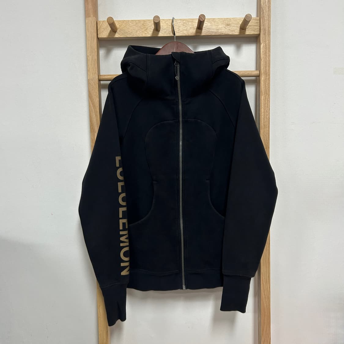 룰루레몬 스쿠바 풀집 후드집업 블랙 상품이미지3