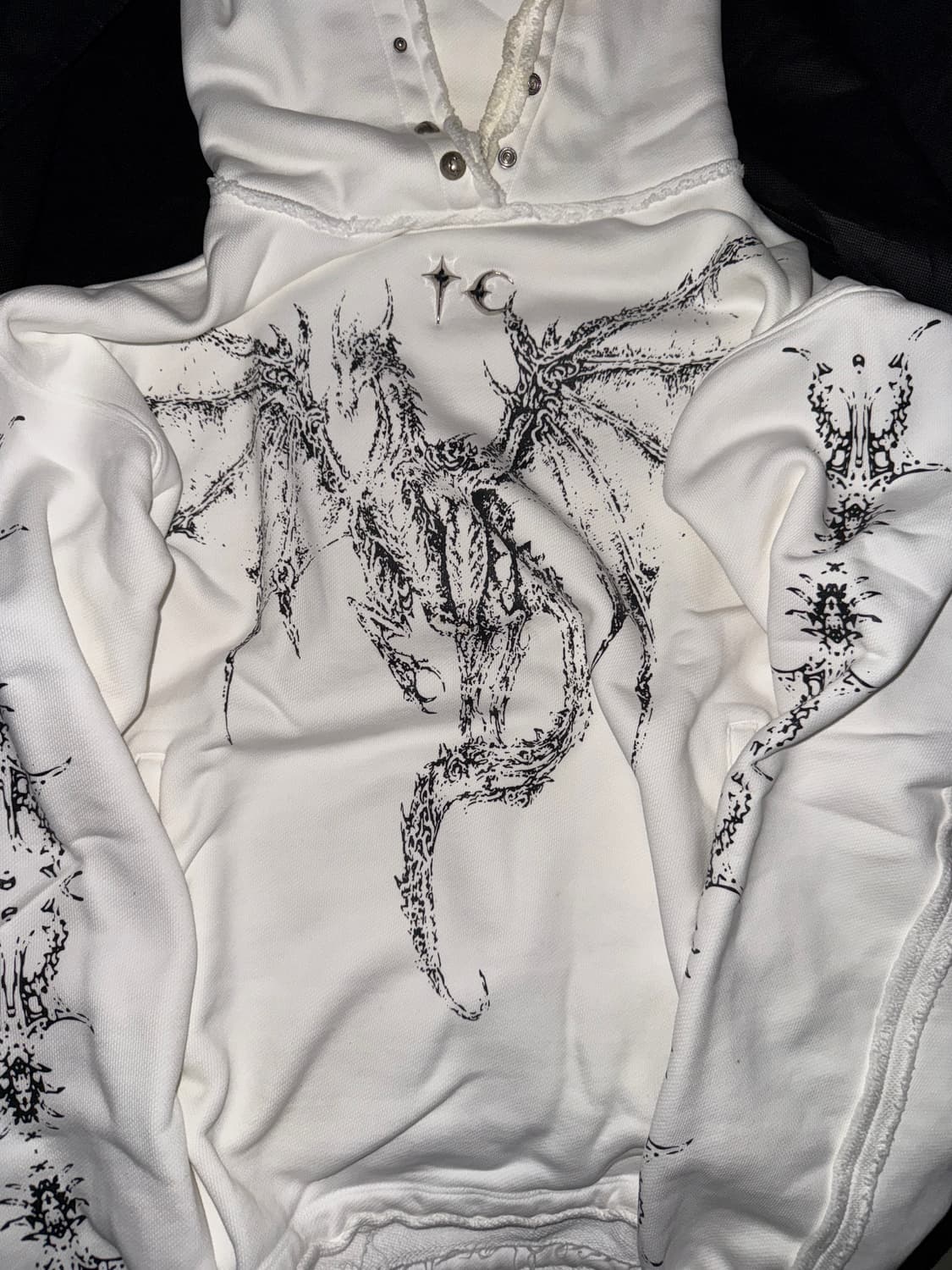 떠그클럽 드래곤 후드 상품이미지3