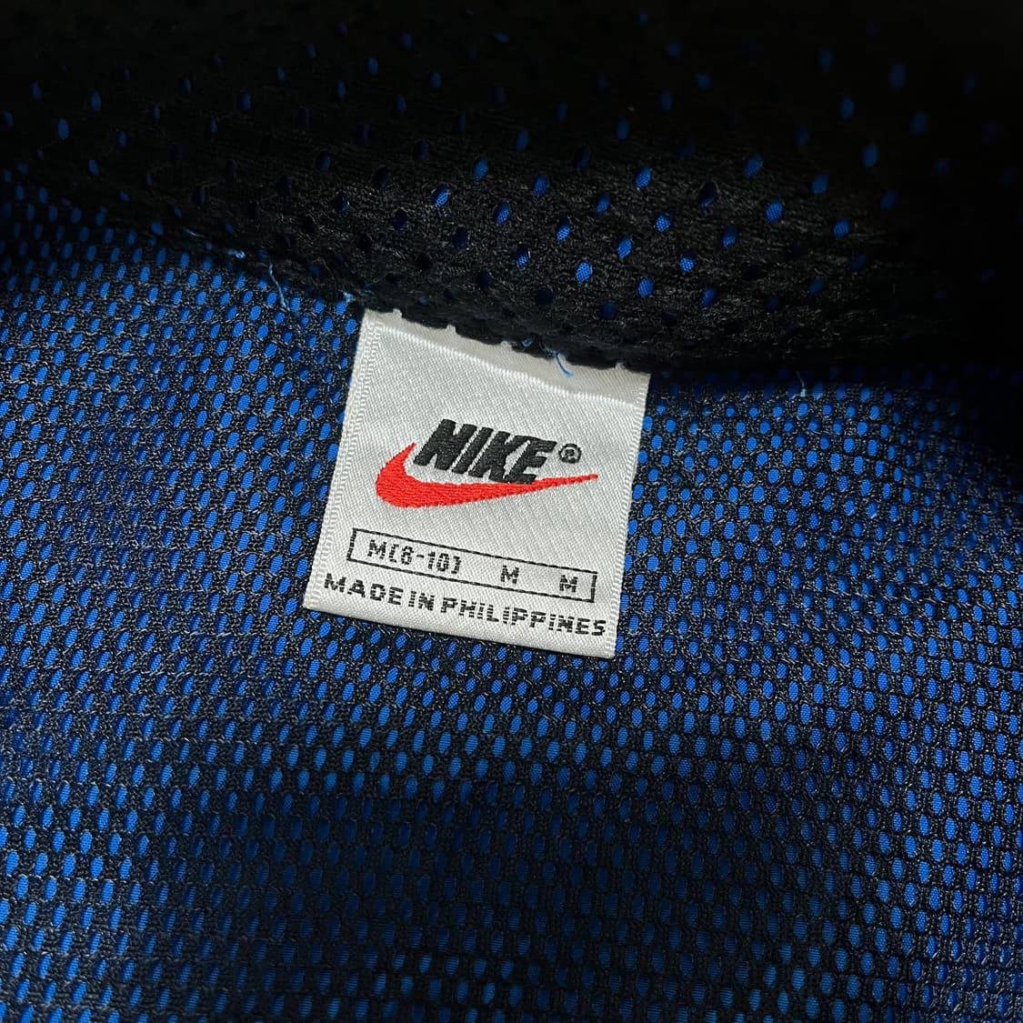 나이키 하프집업 바람막이 자켓 블루 M/95 상품이미지4