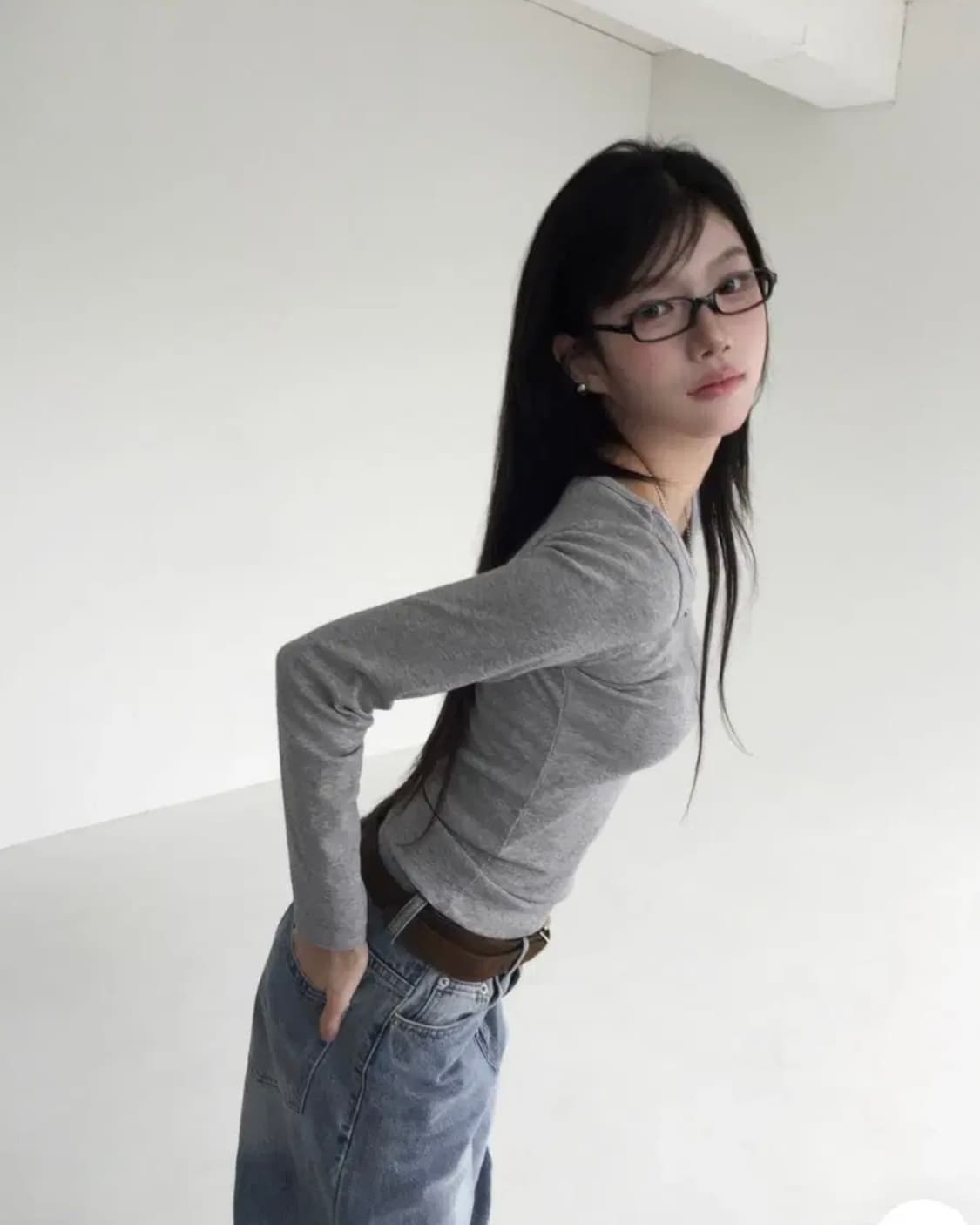 모디무드 MOMU BASIC 긴팔 티셔츠 상품이미지4