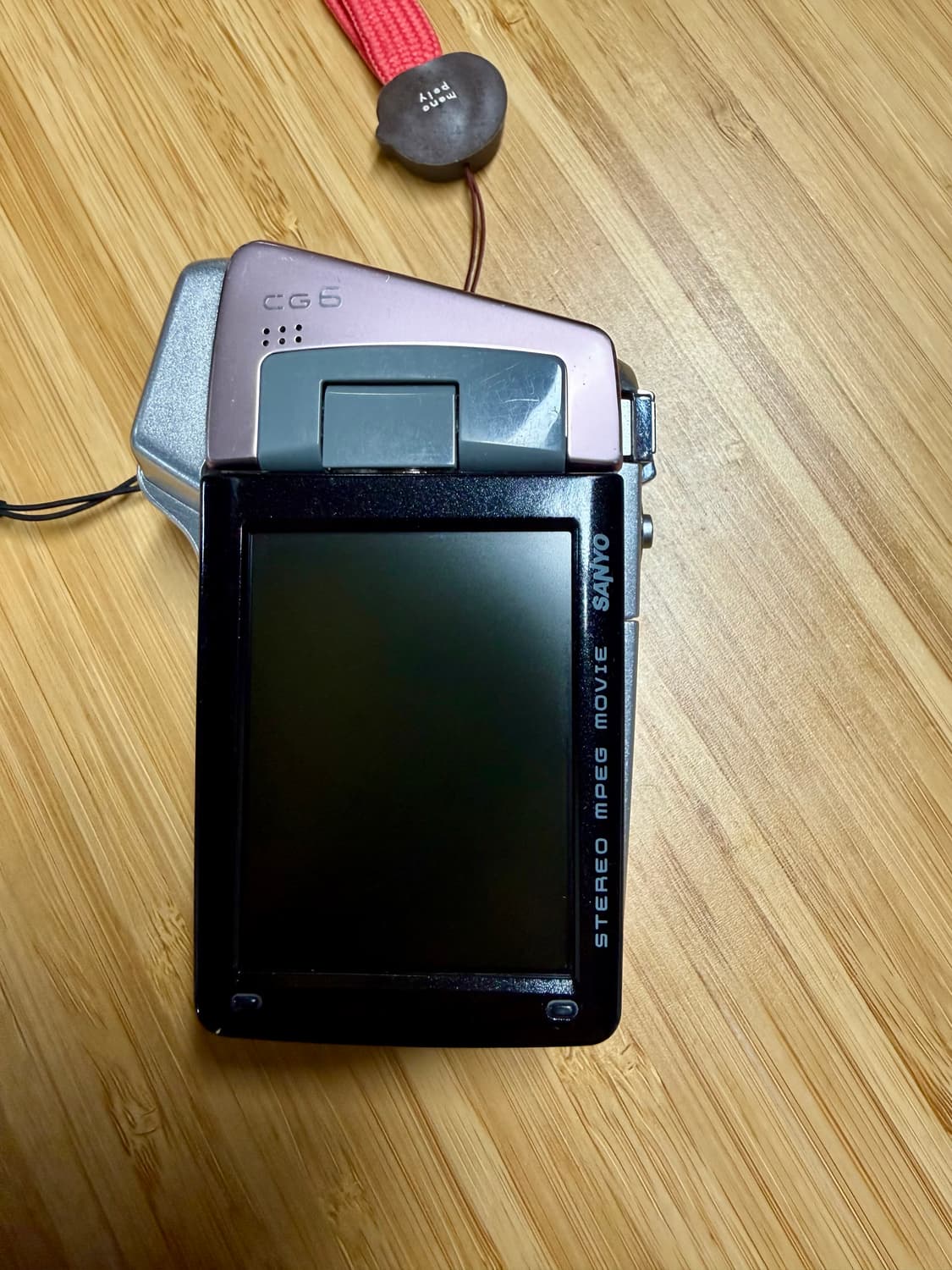 산요 작티 vpc cg6 핑크 빈티지 캠코더 상품이미지7