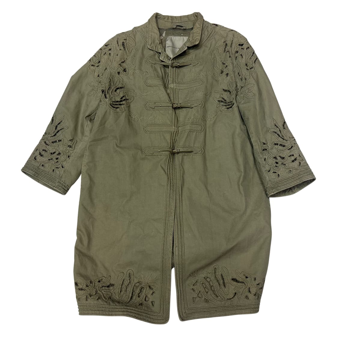 Ermanno Scervino 베이지패턴코트 42 Size 상품이미지1
