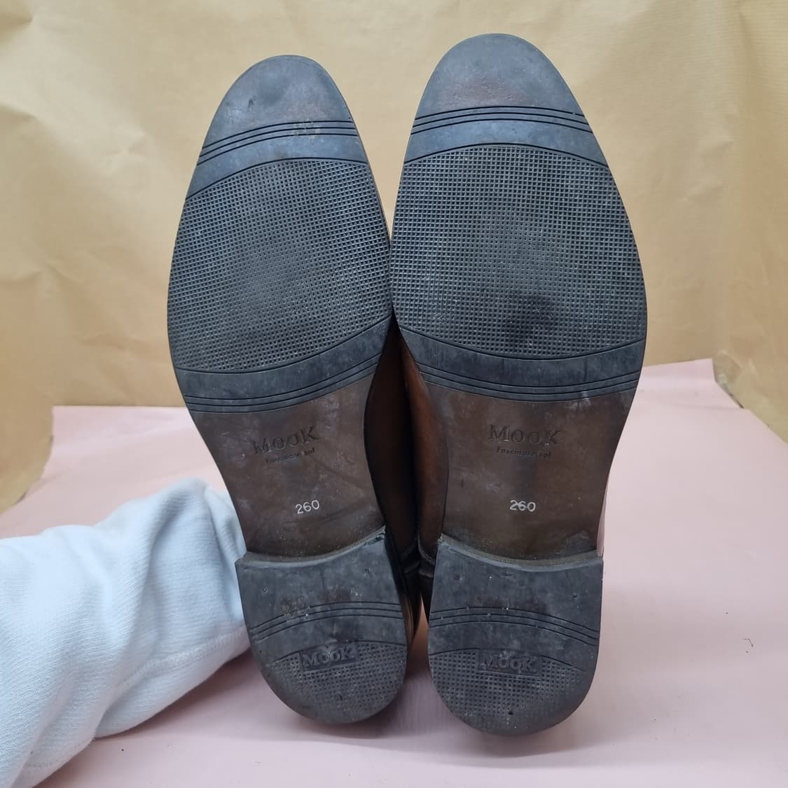 무크 남성정장구두 실사이즈 265 상품이미지2