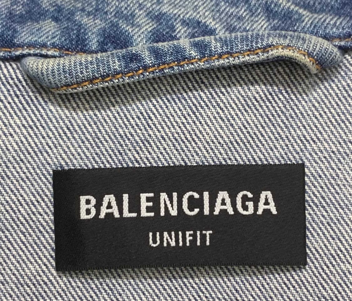 [S]발렌시아가 바코드 데님 자켓 청자켓 상품이미지8