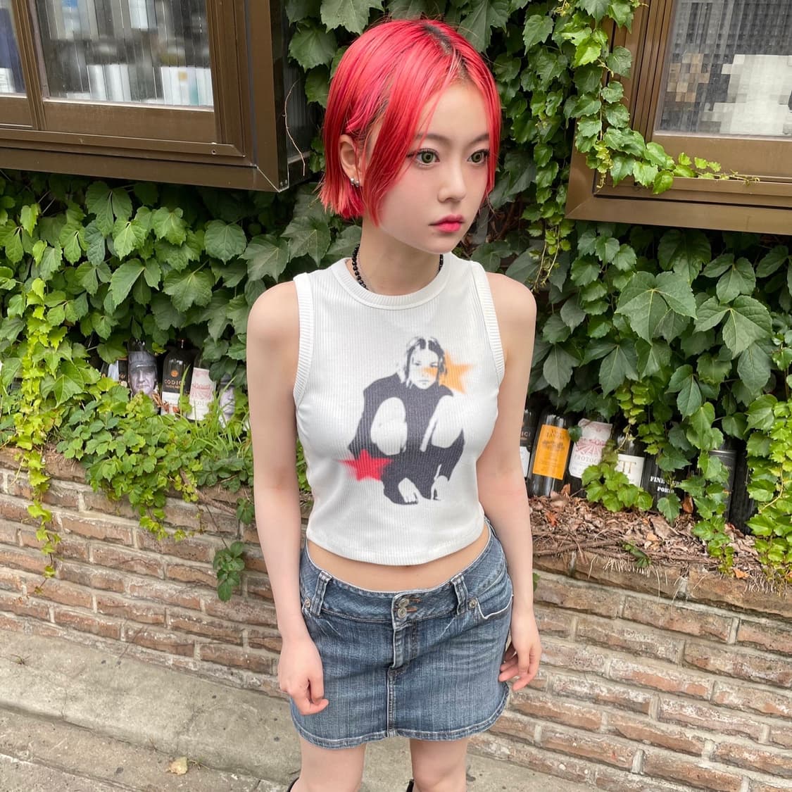 빈티지 데님 스커트 상품이미지6