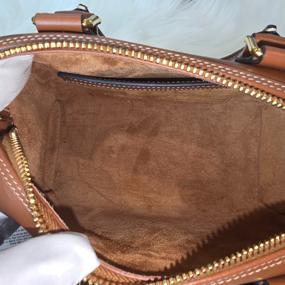 [중고/정품] 셀린느 스몰 보스턴 / 부드러운 카프스킨 + 백참 상품이미지9