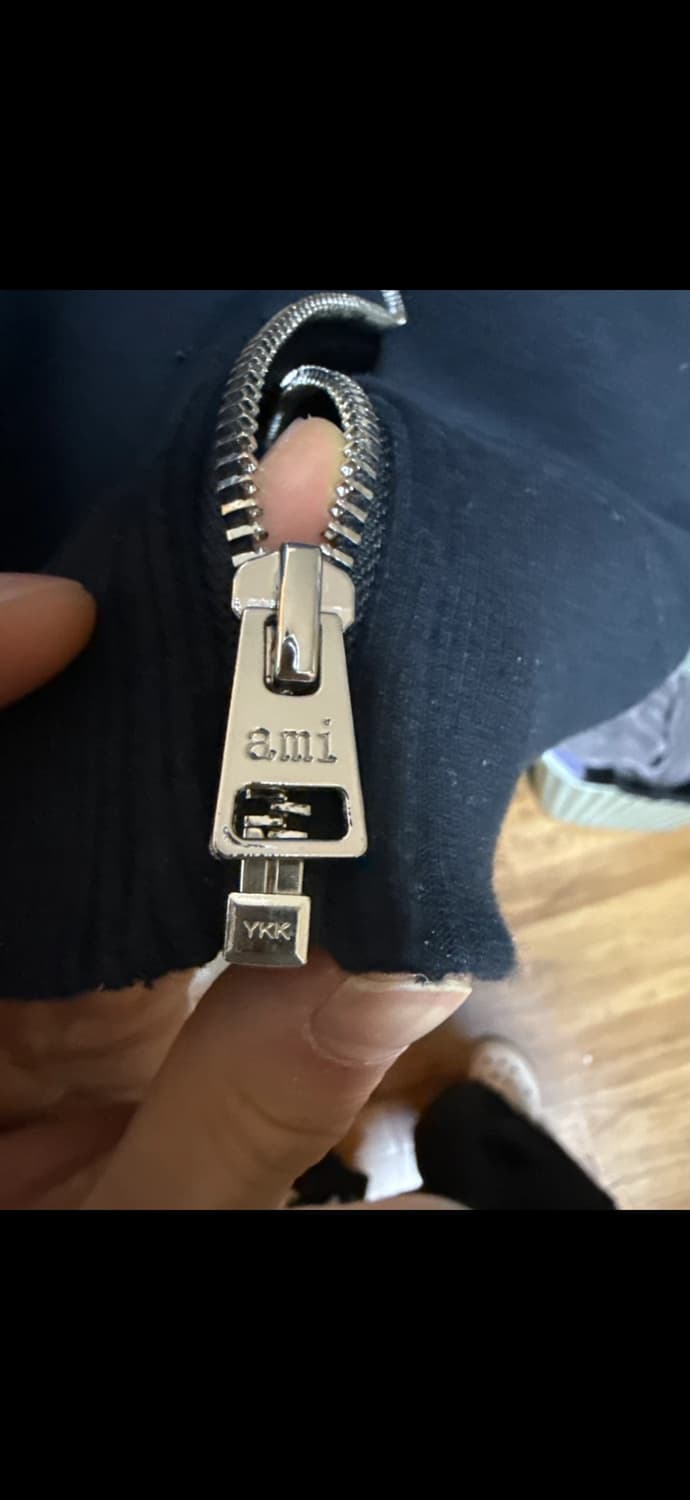 아미 블랙 후드집업 m 상품이미지5