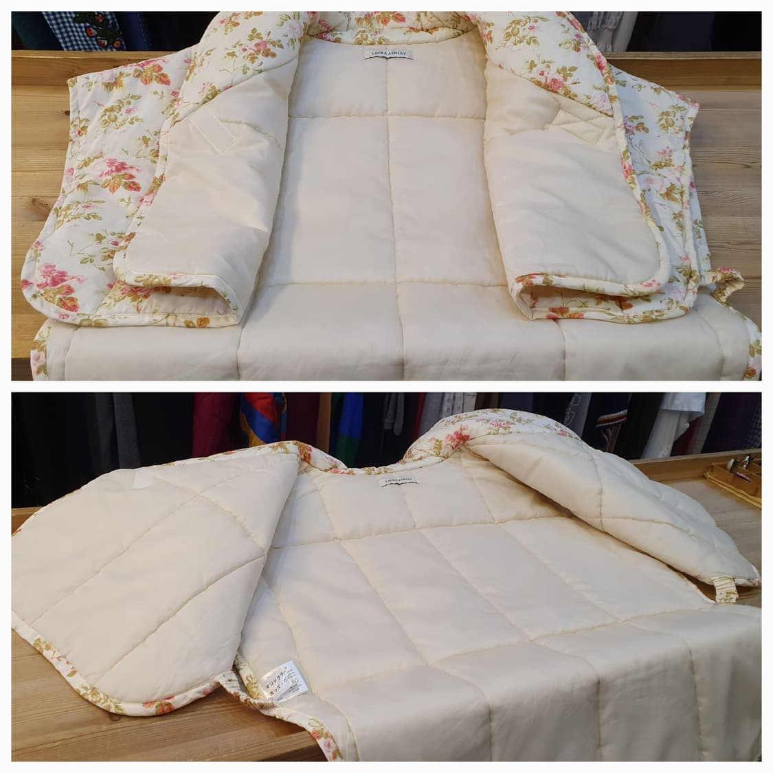 free.로라애슐리 숄더패딩 상품이미지5