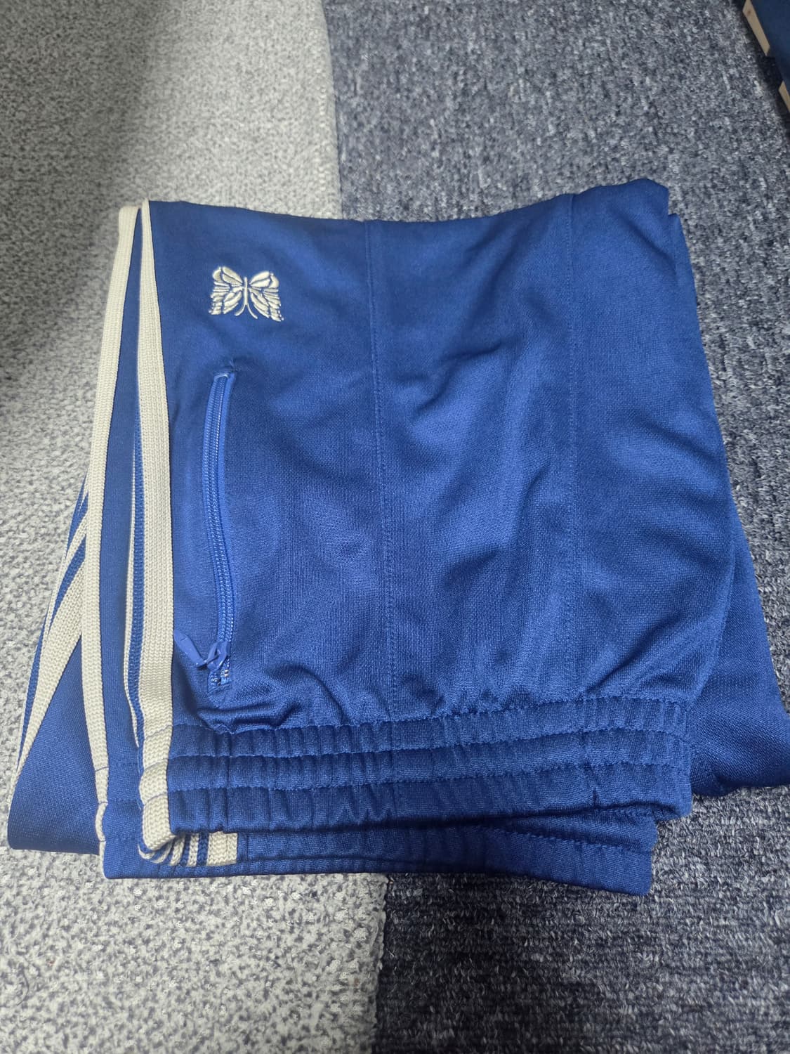 니들스 H.D. 트랙 팬츠 폴리 스무스 로얄 L 상품이미지1