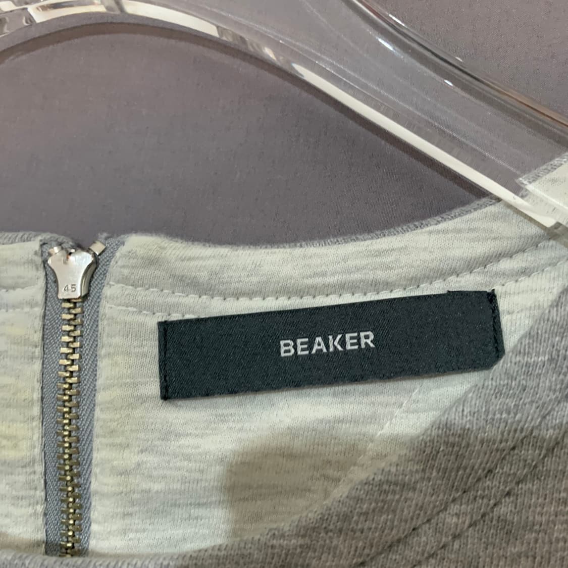 1 BEAKER 비이커 플레어 프릴 롱슬리브 긴팔티 상품이미지5